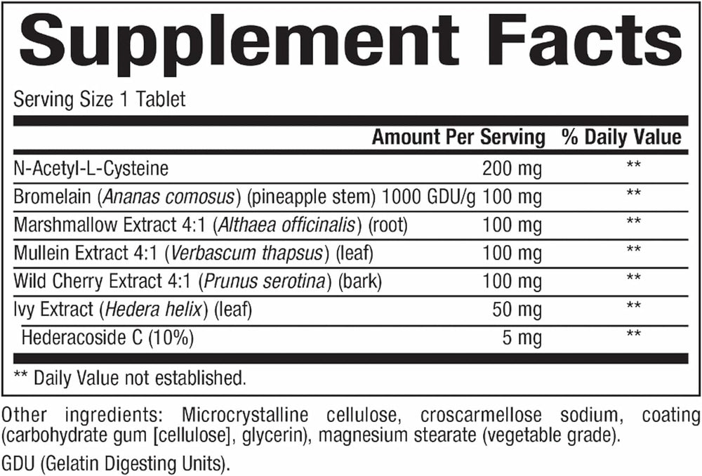 Natural Factors Lung, Bronchial & Sinus Health capsules close-up for easy dosing