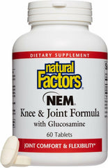 Natural Factors NEM Knee & Joint Formula bottle front