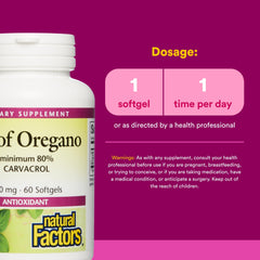 Oil of Oregano with olive oil and vitamin E