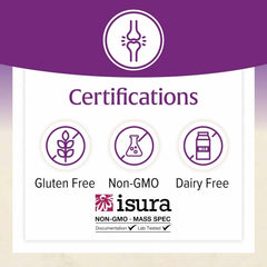 OsteoMove information panel summarizes daily intake guidance