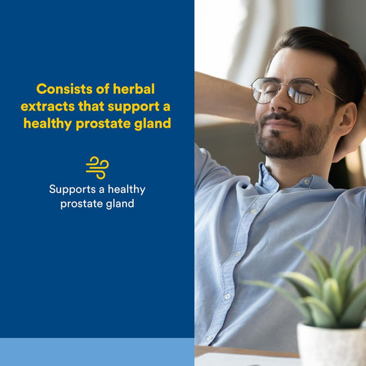 Front packaging box for Natural Factors Prostate Health Formula