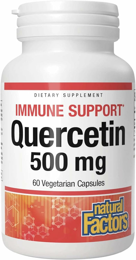 Natural Factors Quercetin bottle with front label view