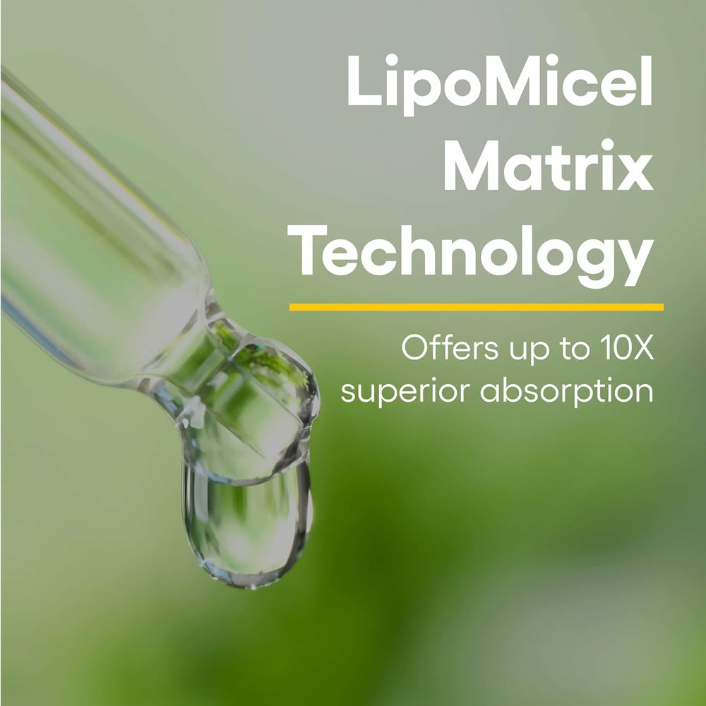 Label detail showing lipomicel matrix and ingredients