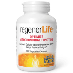 Label image for Natural Factors REGENERLIFE 120 capsules