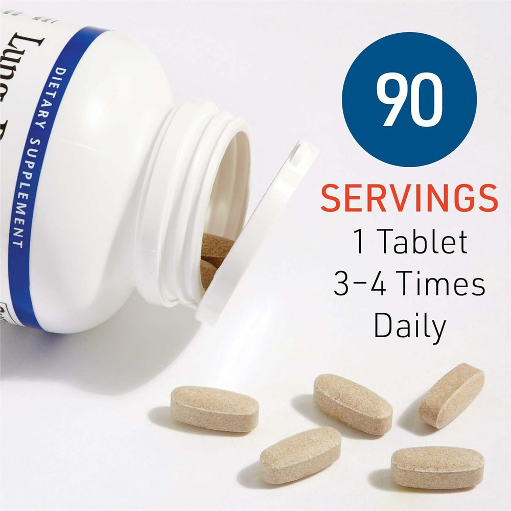 Natural Factors Respiratory Supplement label highlighting core ingredients