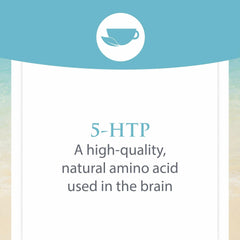 Label on Natural Factors Stress-Relax 5-HTP 100 mg bottle