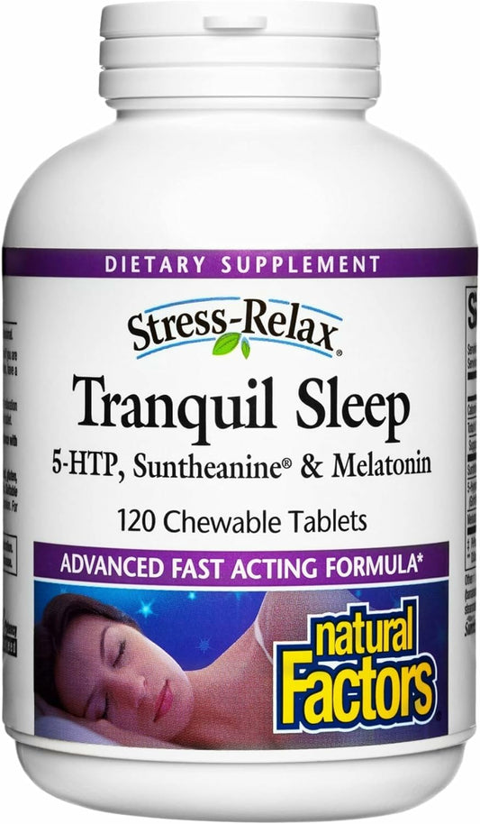 Natural Factors Tranquil Sleep bottle front view