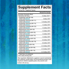 Close-up of probiotic capsules