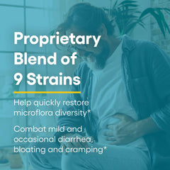 Close-up of vegetarian capsules for Natural Factors Probiotic