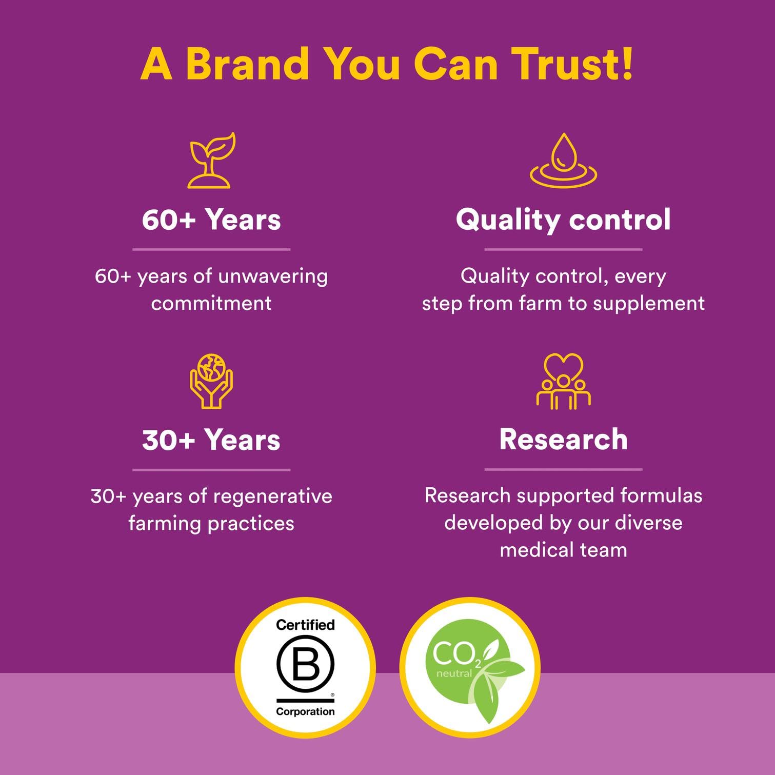 Non-GMO and organic certification symbols on the product