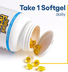 Supplement facts panel for Vitamin D3 5000 IU
