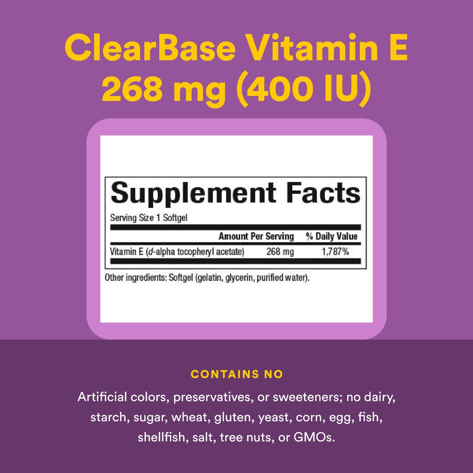 Organic, non-GMO Vitamin E sources illustration