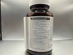 Serving size information and 60 servings on label