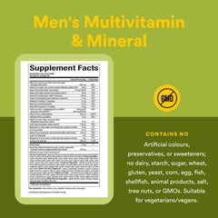 Plant-based vegan multivitamin for him