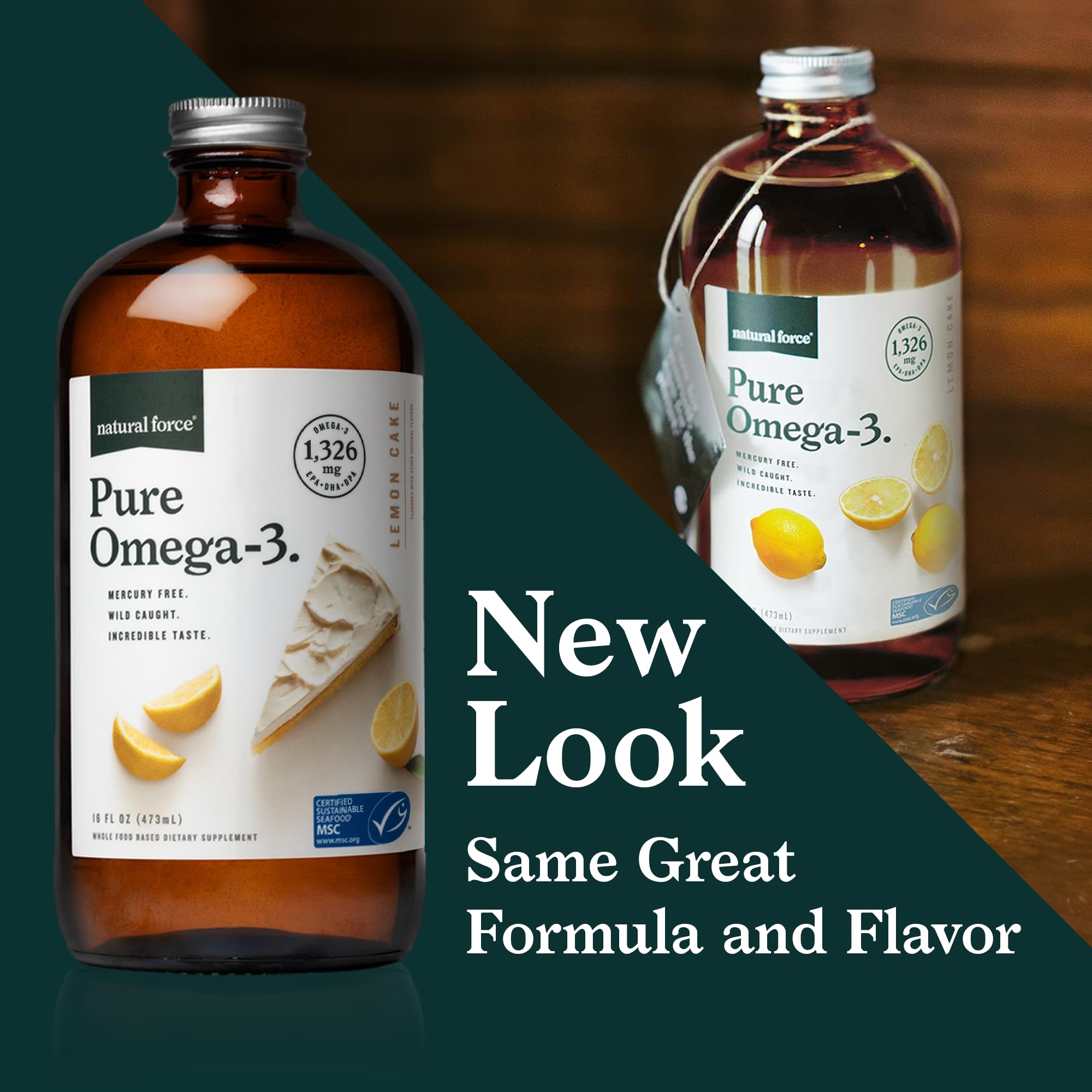 Lab testing results for mercury, dioxins, and PCBs for Natural Force Omega-3