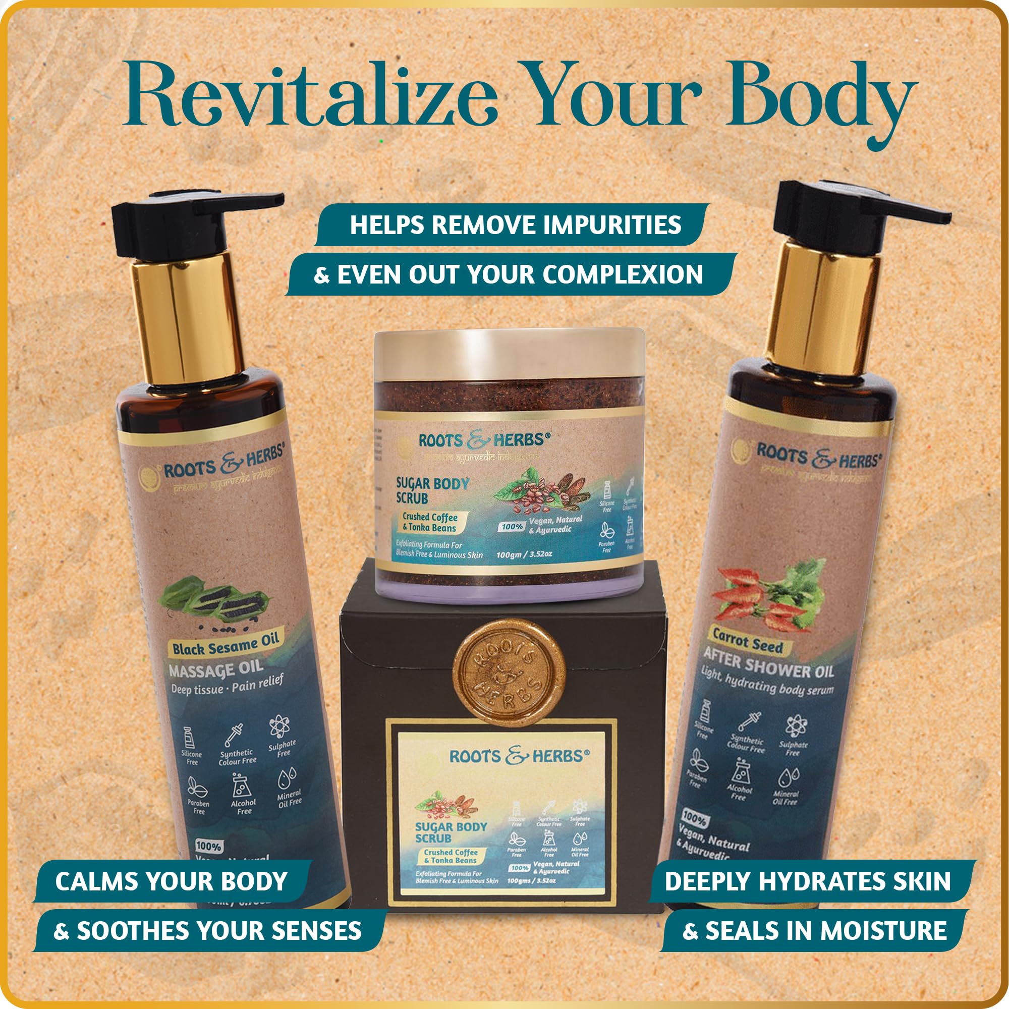 Label highlighting natural ingredients and no fillers