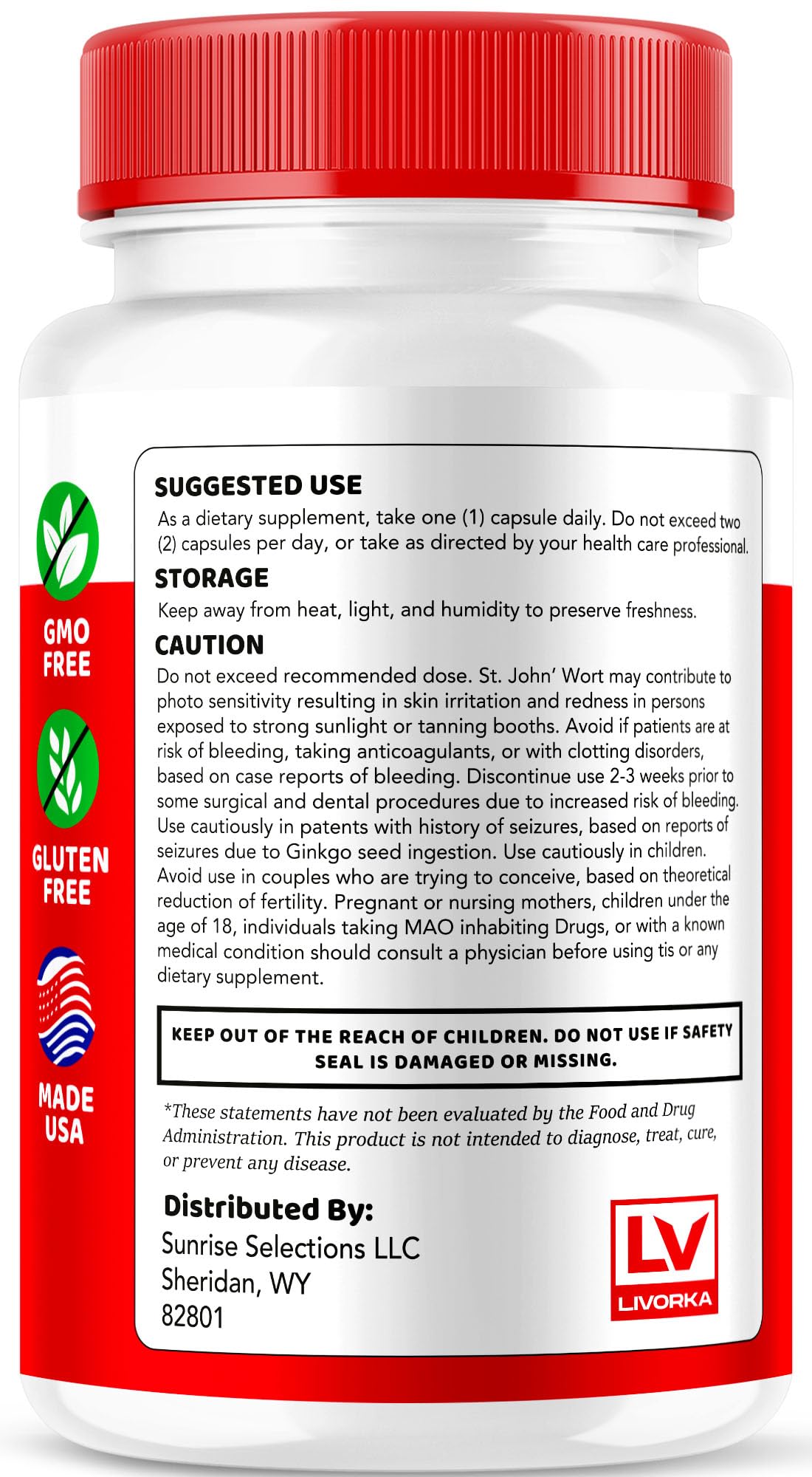 Natural ingredients in True Balance Pro Glycogen Capsules