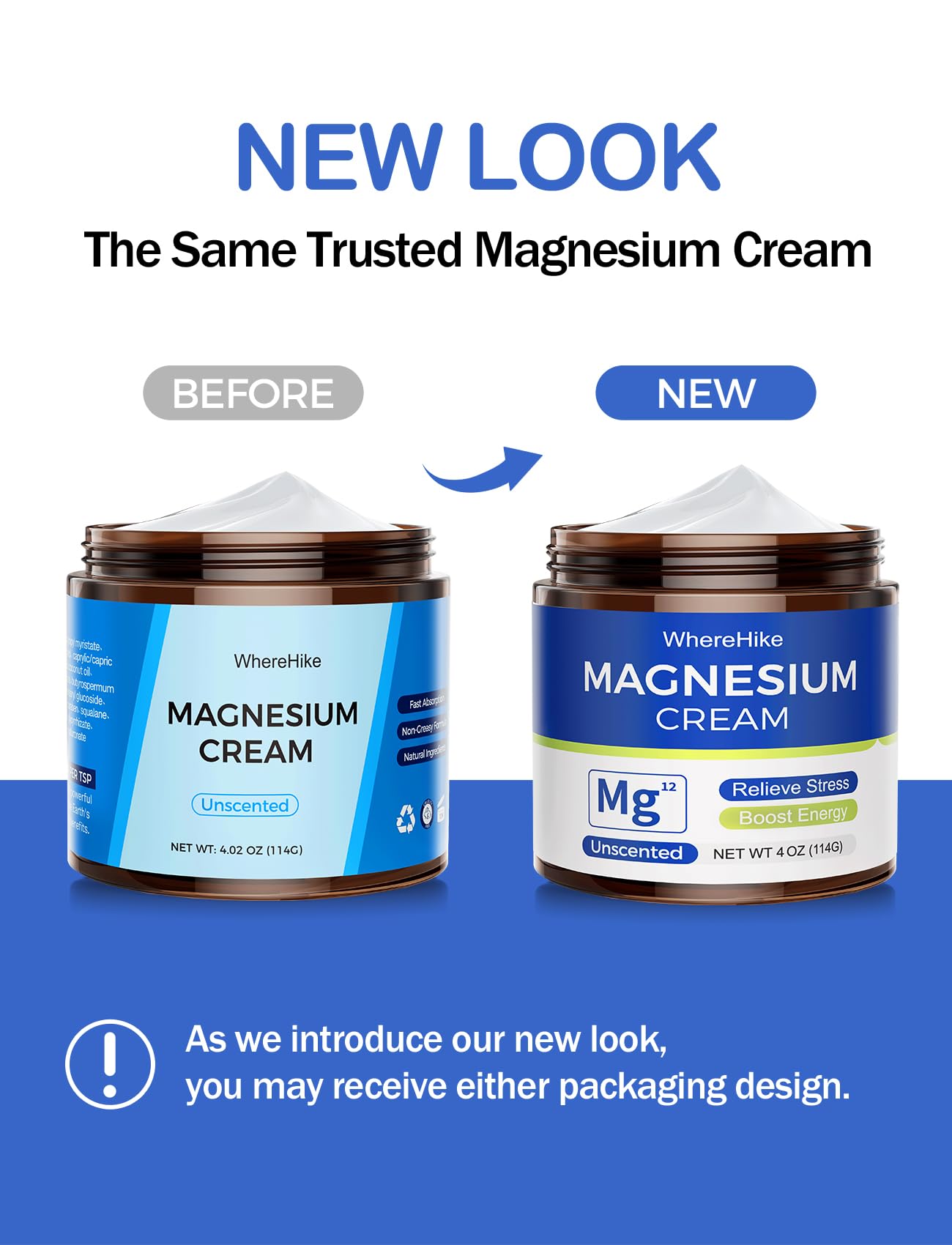 Close-up of magnesium cream texture for skin hydration