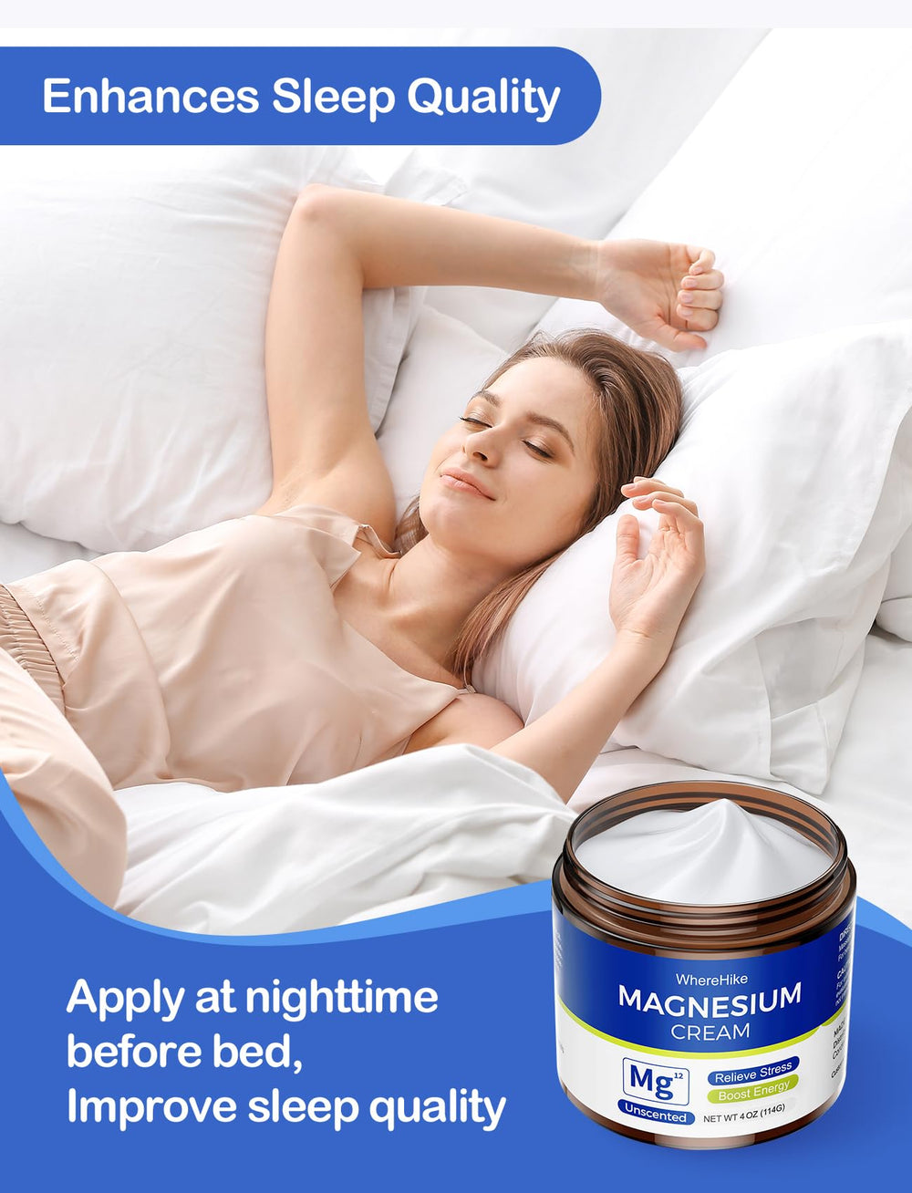 Cream texture showing deep hydration for skin