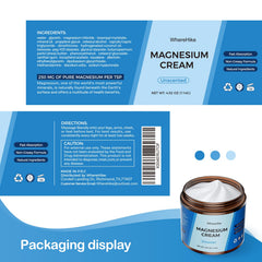 Relief from leg cramps using magnesium cream
