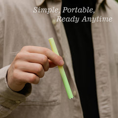 Nicotine-free and battery-free diffuser design