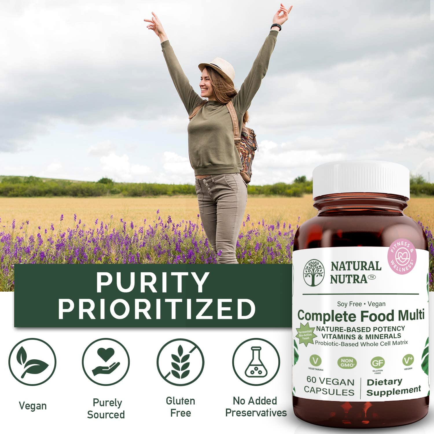 Fermentation process used to create the mineral and vitamin matrix