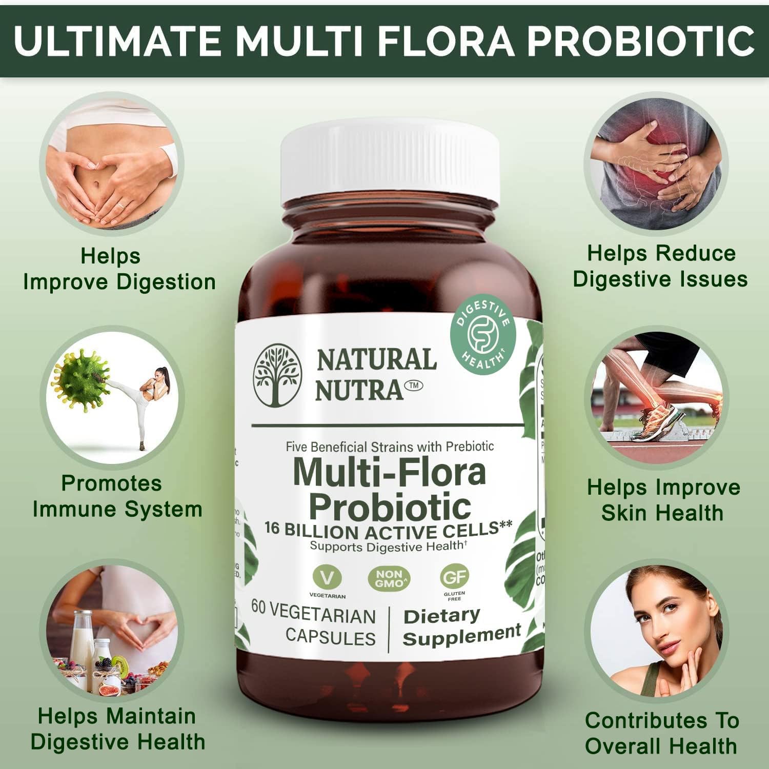 60 vegetarian capsules in bottle