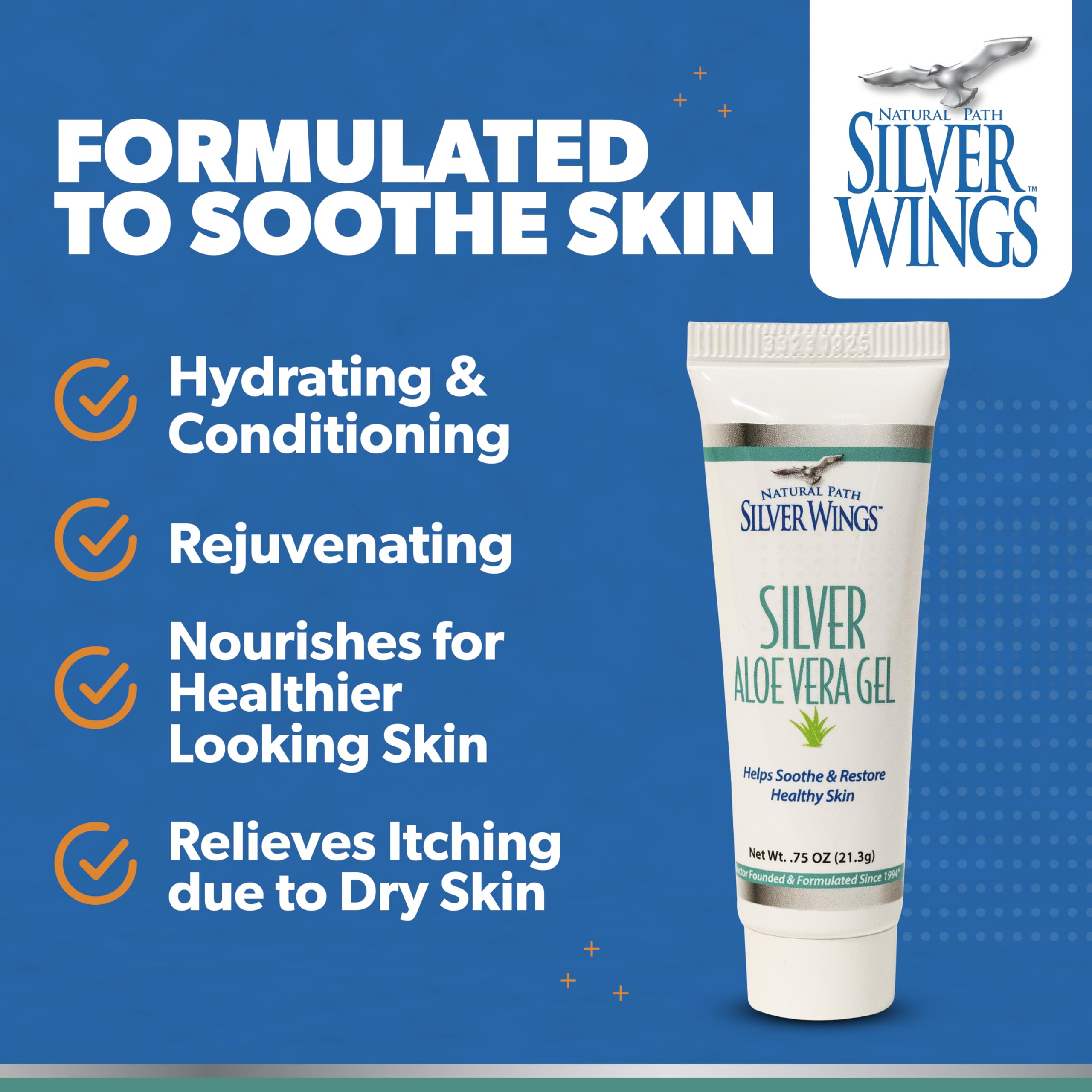 Close-up of aloe vera and silver gel texture