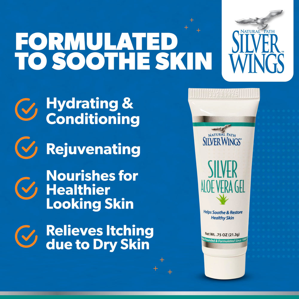 Close-up of aloe vera and silver gel texture
