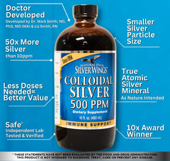 Natural Path Silver Wings product detail on label for quality assurance
