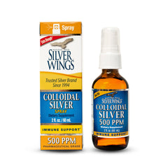 Natural Path Silver Wings Colloidal Silver 2oz spray bottle