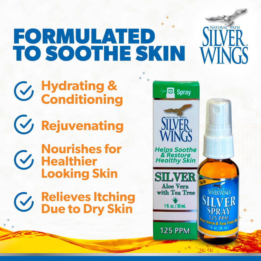 Close-up of Aloe Vera leaf juice and Tea Tree oil ingredients
