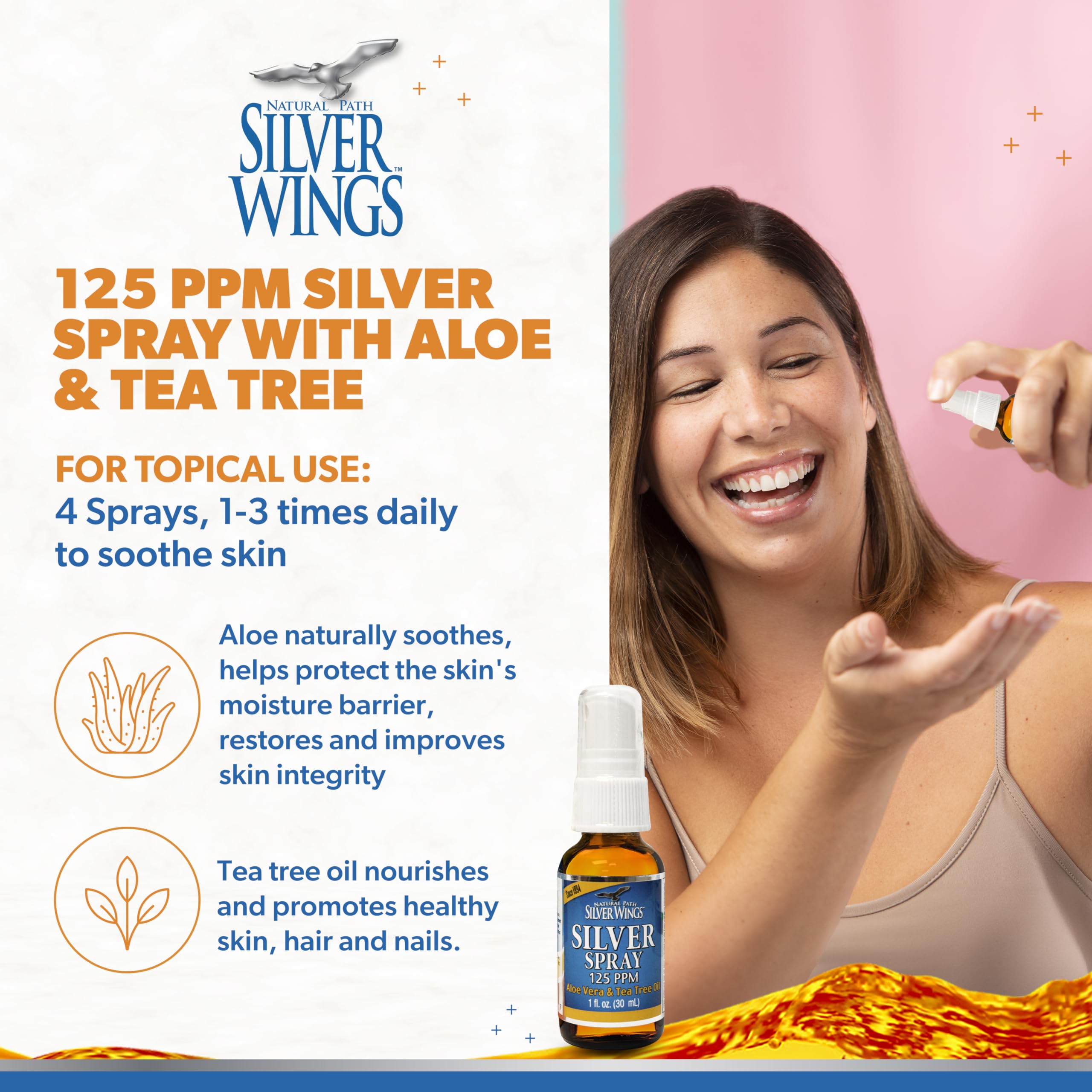 Product packaging and box for Natural Path Silver Wings