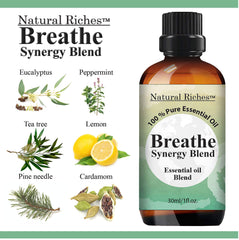 Ingredients: eucalyptus peppermint tea tree lemon pine needle cardamom laurel leaf oils