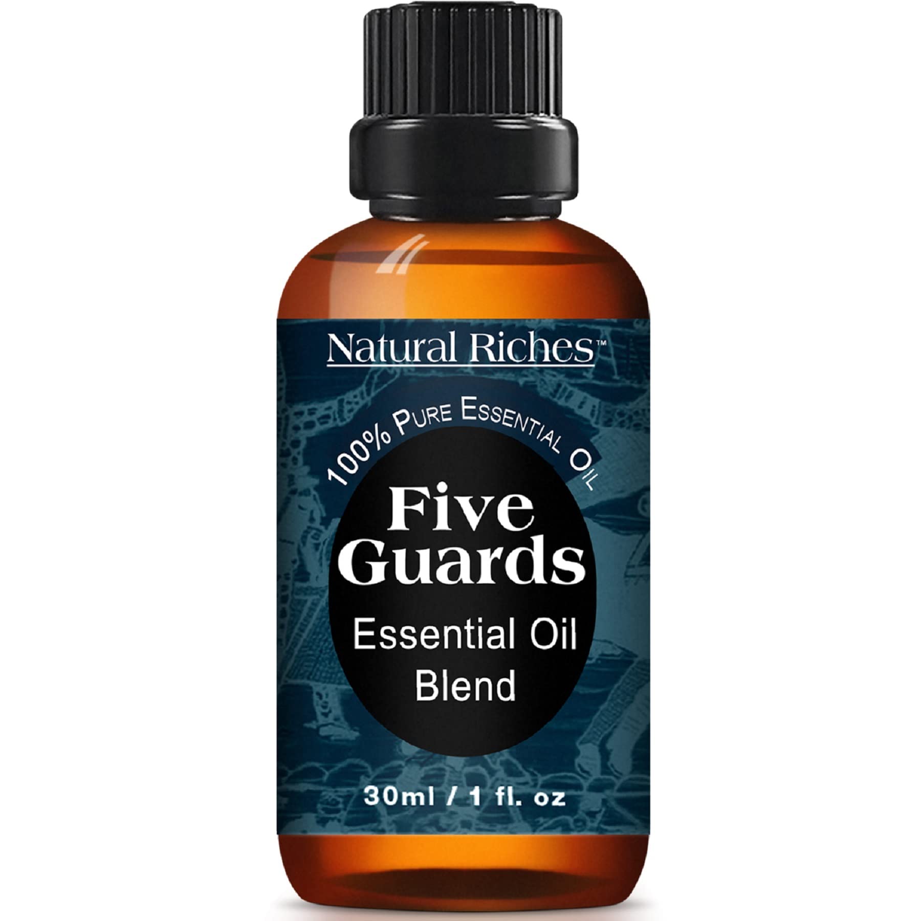 Natural Riches Five Guards Essential Oil Blend bottle 30ml