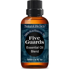 Natural Riches Five Guards Essential Oil Blend bottle 30ml