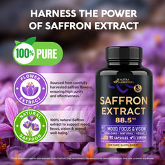 Lifestyle image suggesting improved focus and mood from saffron use