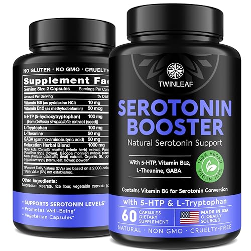 Twinleaf Natural Serotonin Booster bottle - USA made