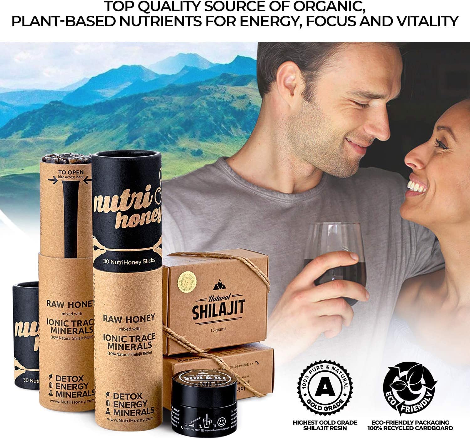 Energy, immune support and vitality benefits