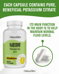 Kadsorb potassium citrate capsules for electrolyte balance