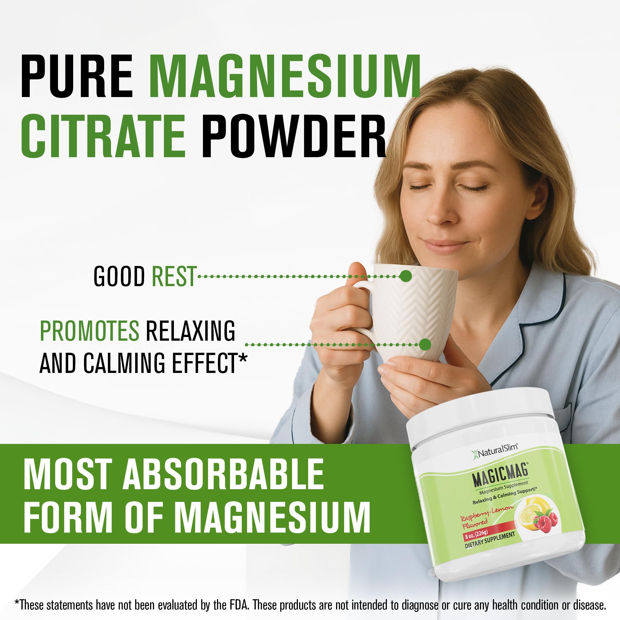 Serving suggestion: MagicMag powder in a smoothie
