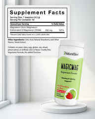 NaturalSlim MagicMag Strawberry Lime flavored magnesium powder