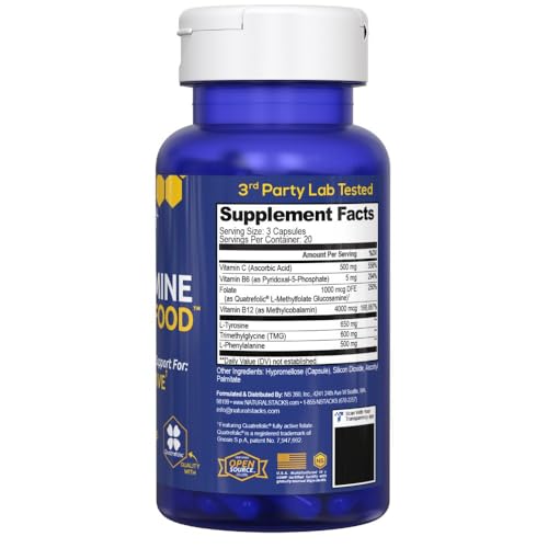 Natural Stacks Dopamine Brain Food third-party testing reference builds trust and transparency.