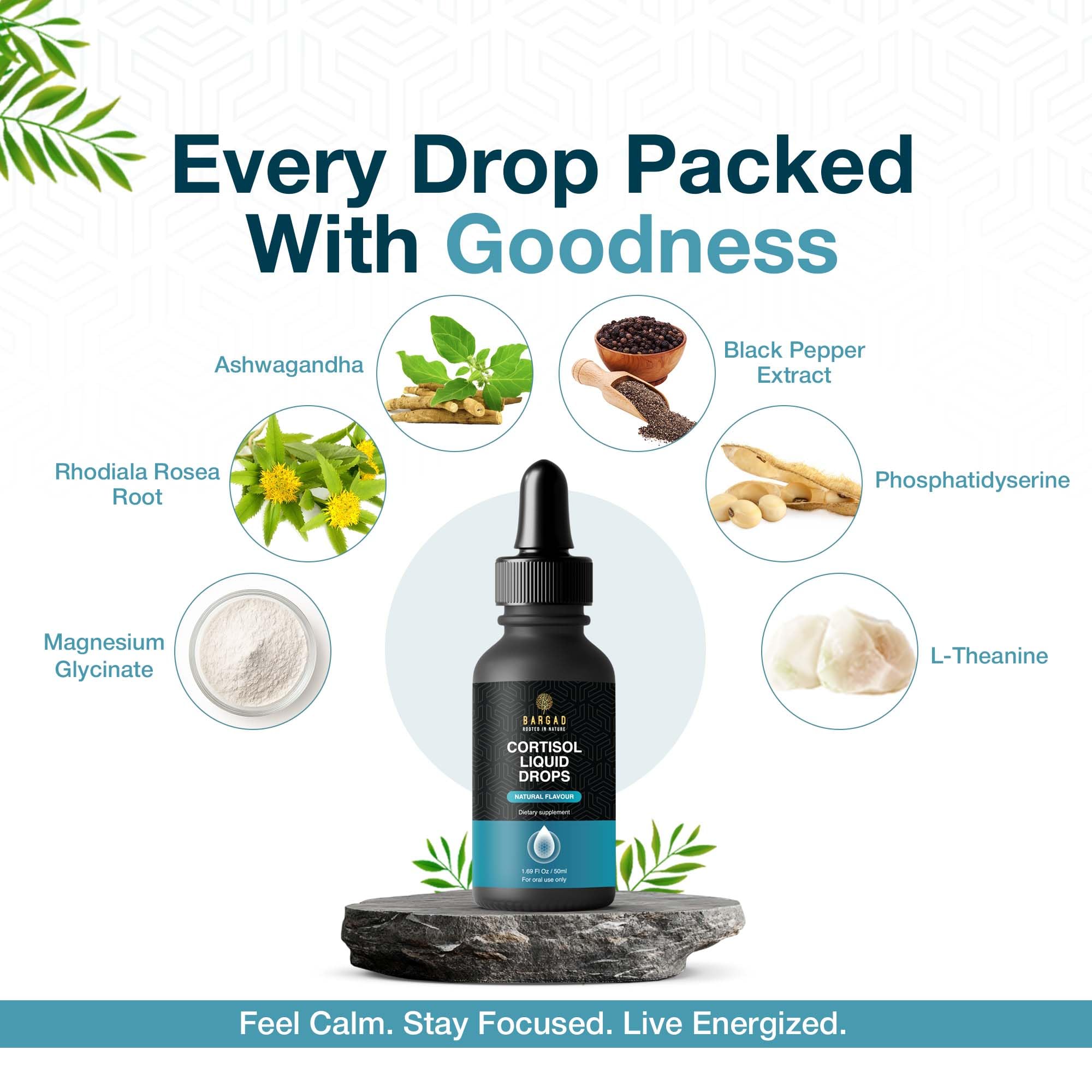Herbal blend for natural stress support