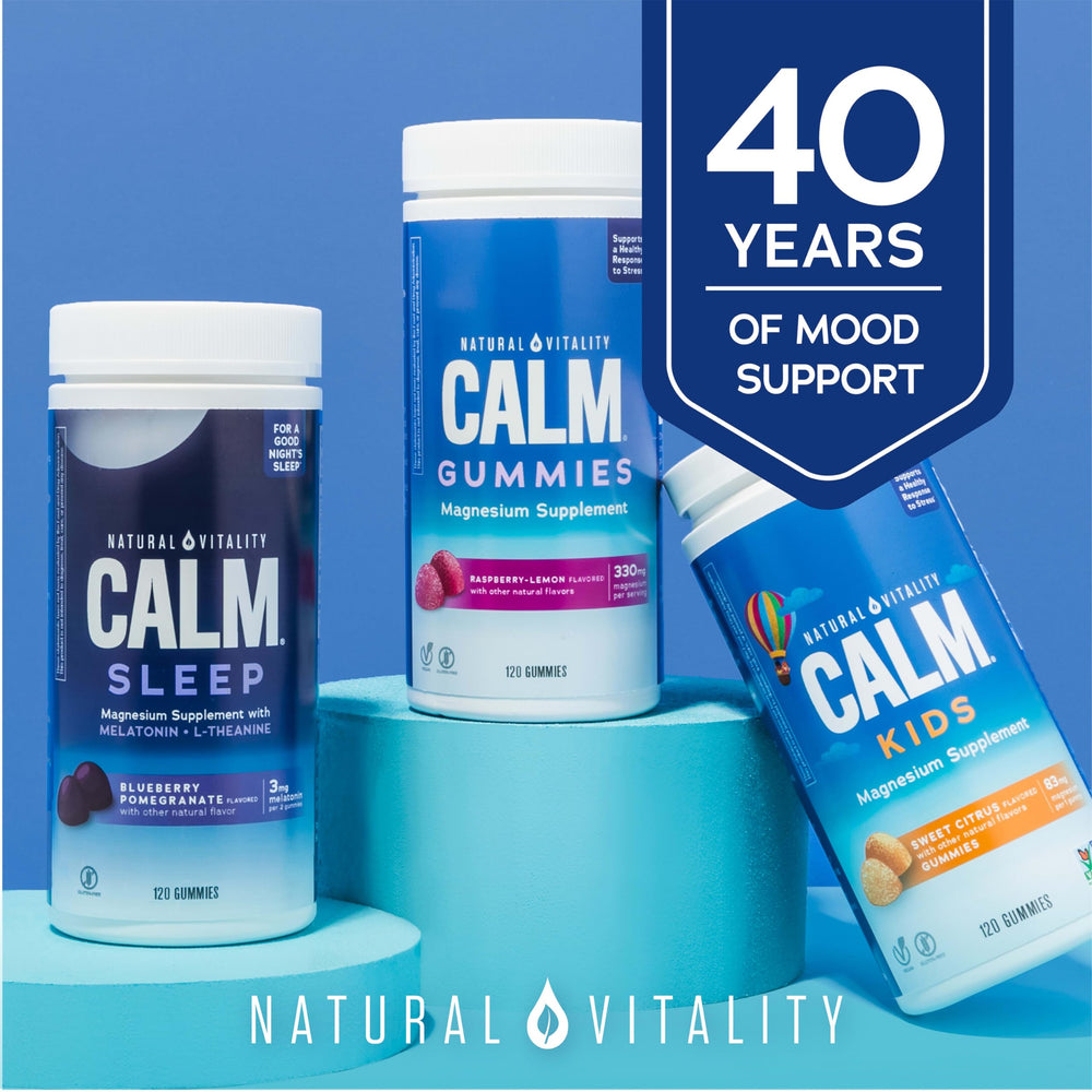 Non-GMO Project Verified mark for CALM Kids Gummies