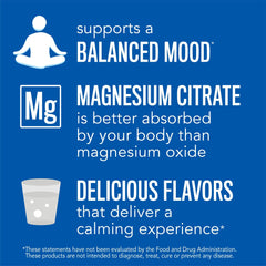 Label highlights 325 mg magnesium per serving
