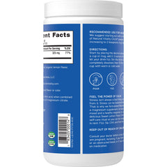 Ready-to-drink CALM magnesium beverage in a glass