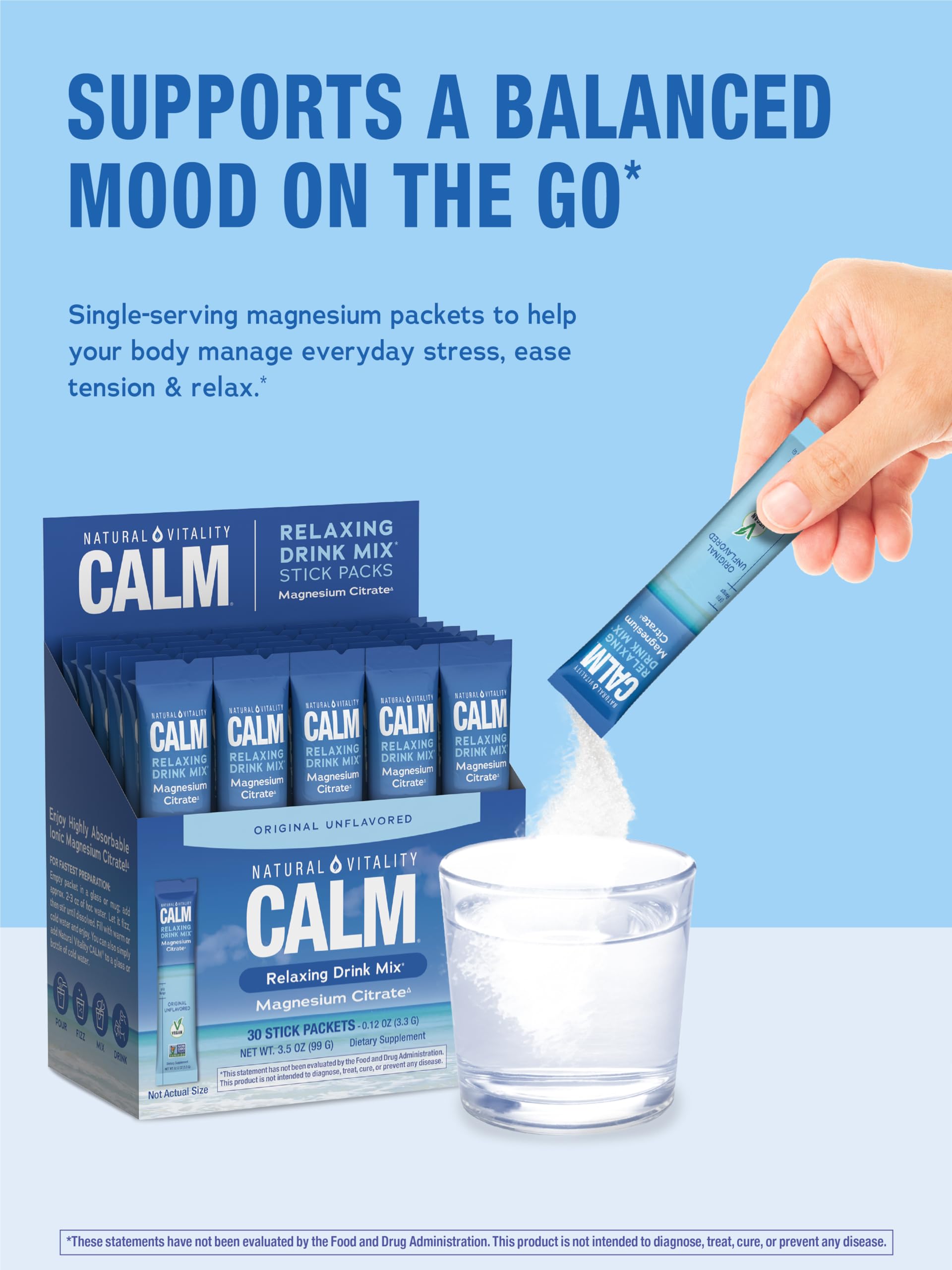 Awards and certifications for Natural Vitality Calm Magnesium Powder
