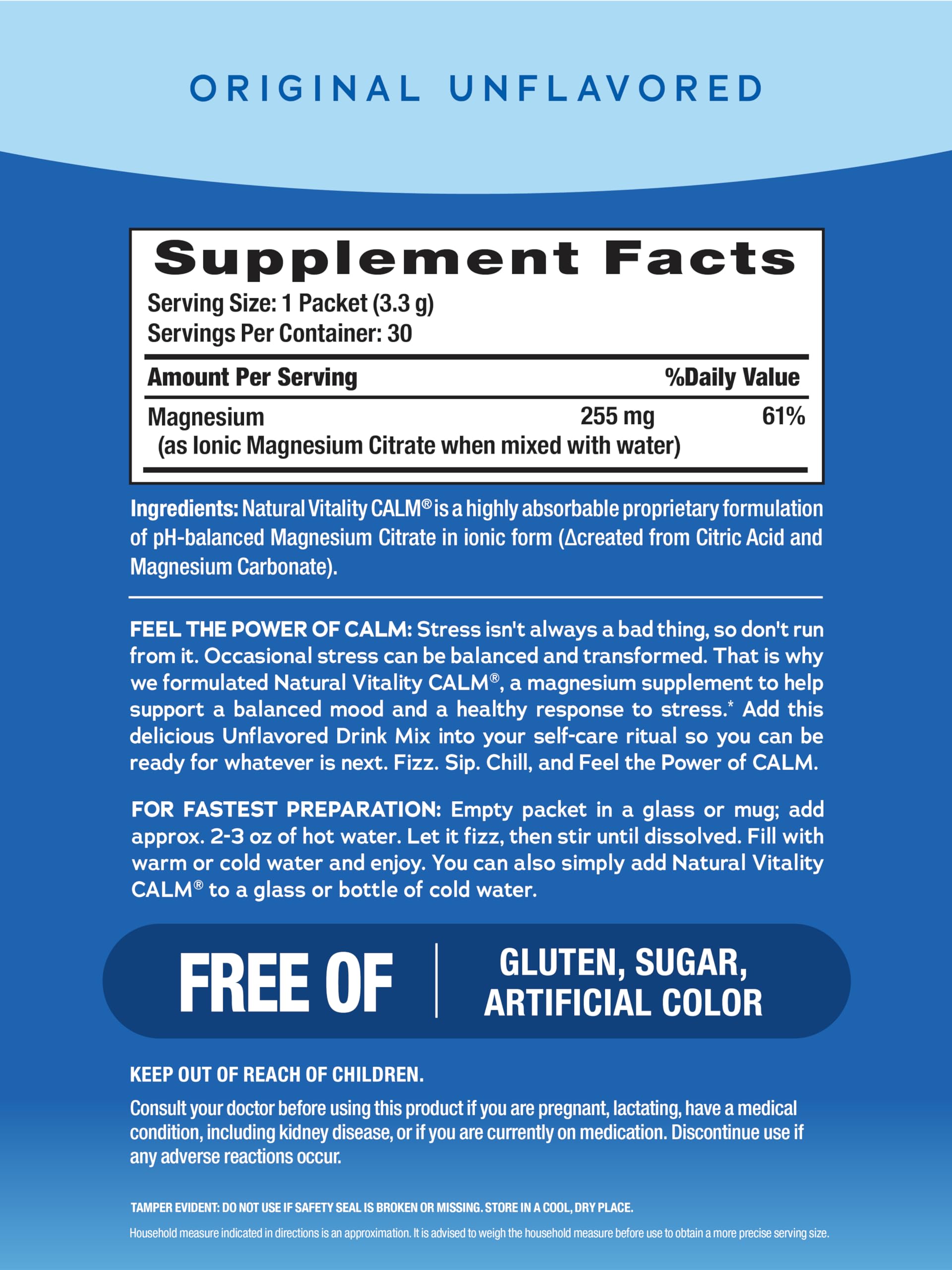 Packaging showing vegan, gluten-free and NON-GMO status