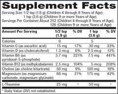 Natural Vitality CALM Sleep packaging highlighting vegan, gluten-free and Non-GMO